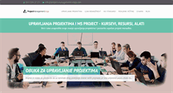 Desktop Screenshot of project-management-srbija.com